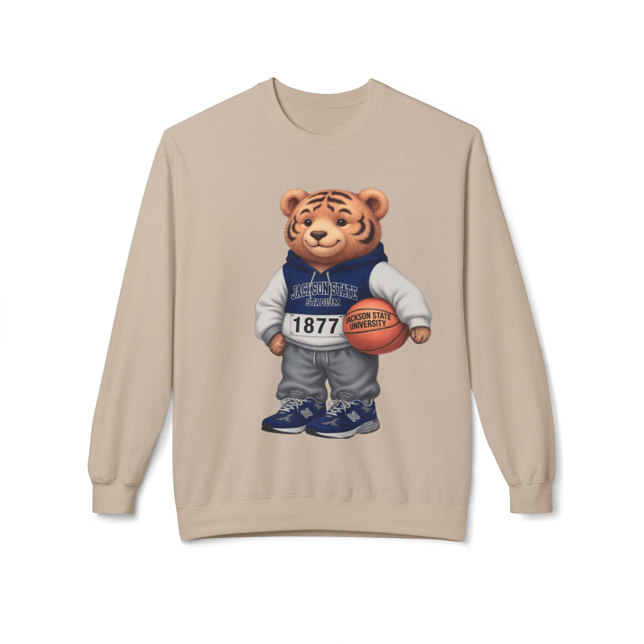 Jackson State Tiger Mascot- HBCU Polo Bear sweatshirt