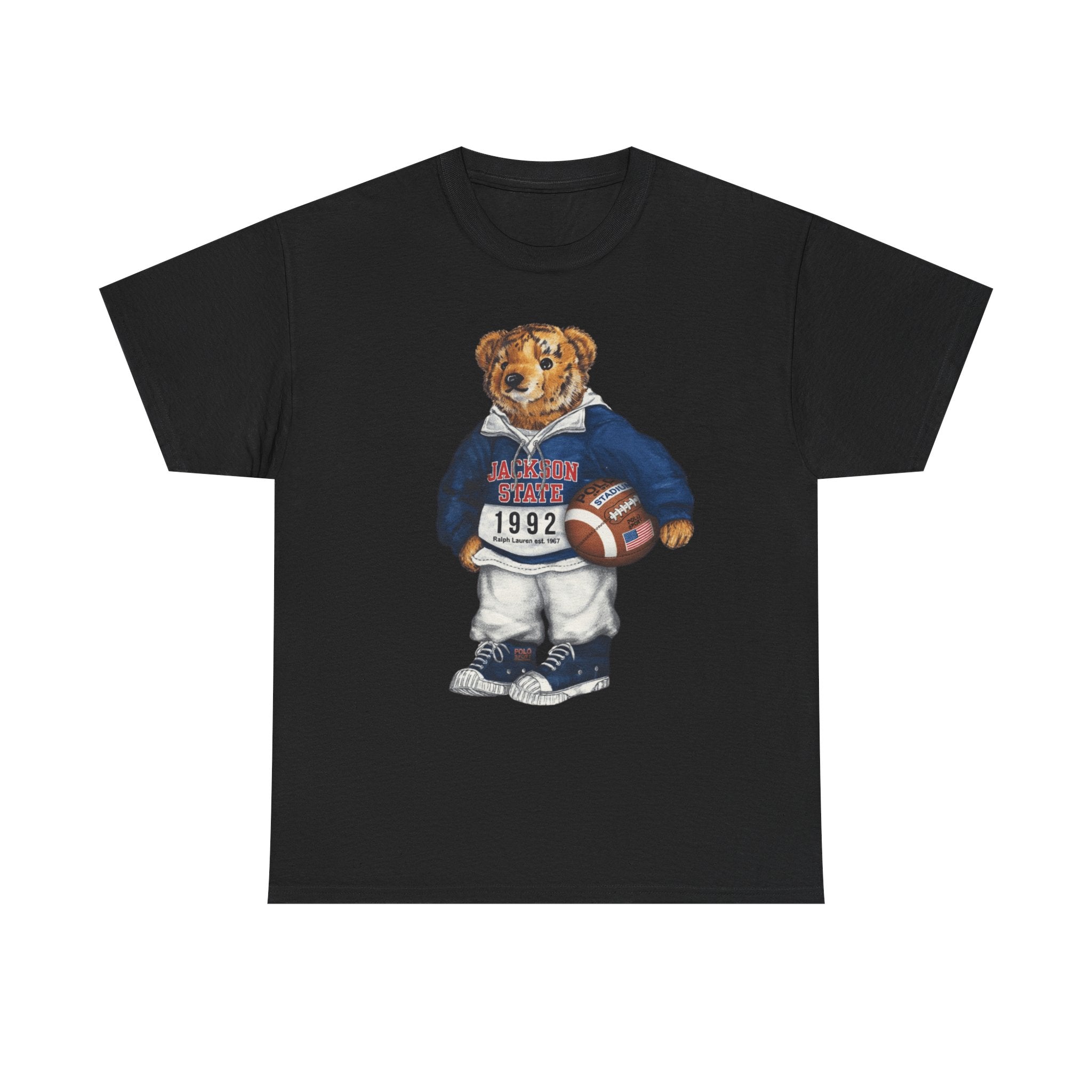 Jackson State Polo Bear Edition.5jpg- HBCU Tee Shirt