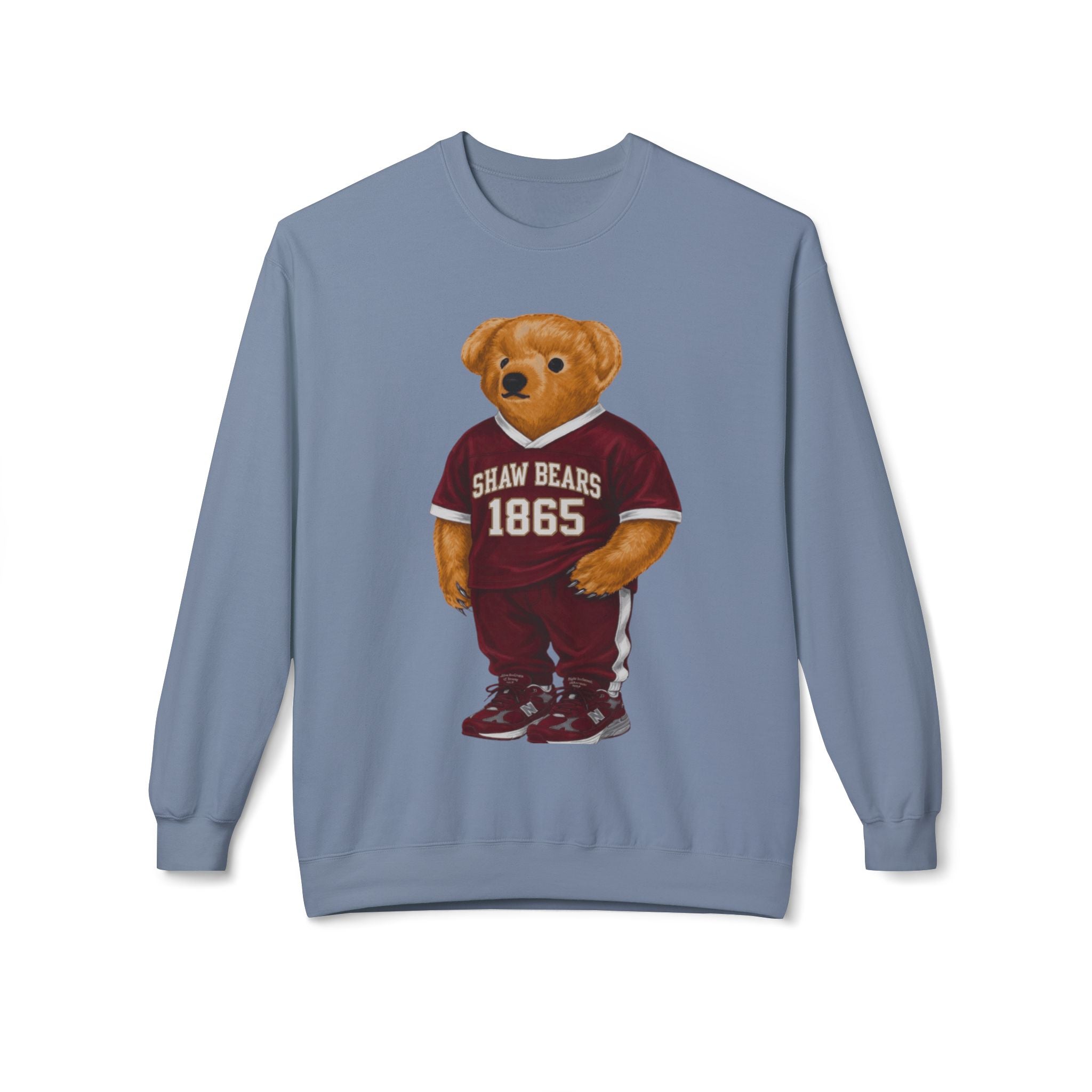 Shaw Bears Mascot Athletic Uniform- HBCU Polo Bear sweatshirt