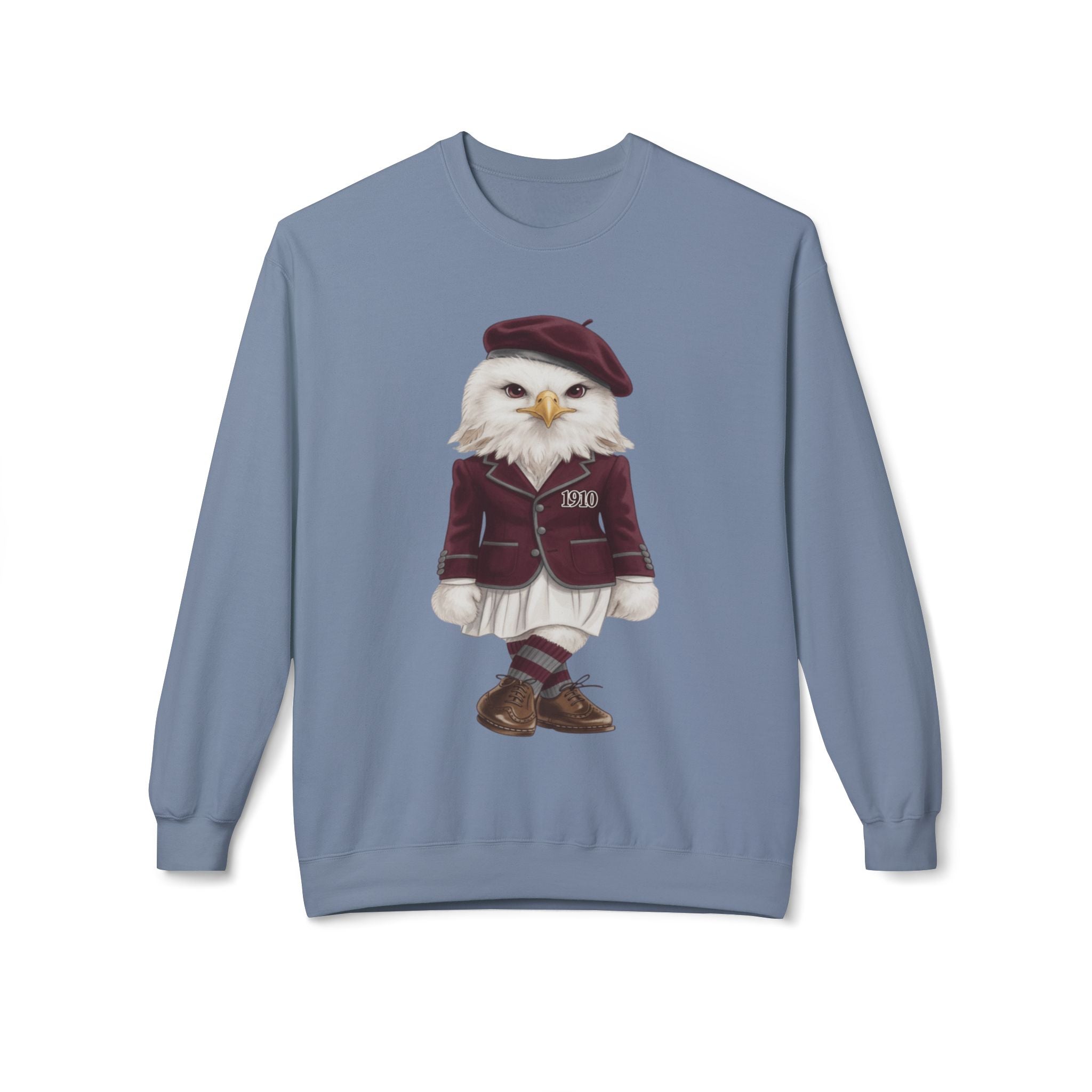 NCCU  Lady Eagle of 1910- HBCU Polo Bear sweatshirt