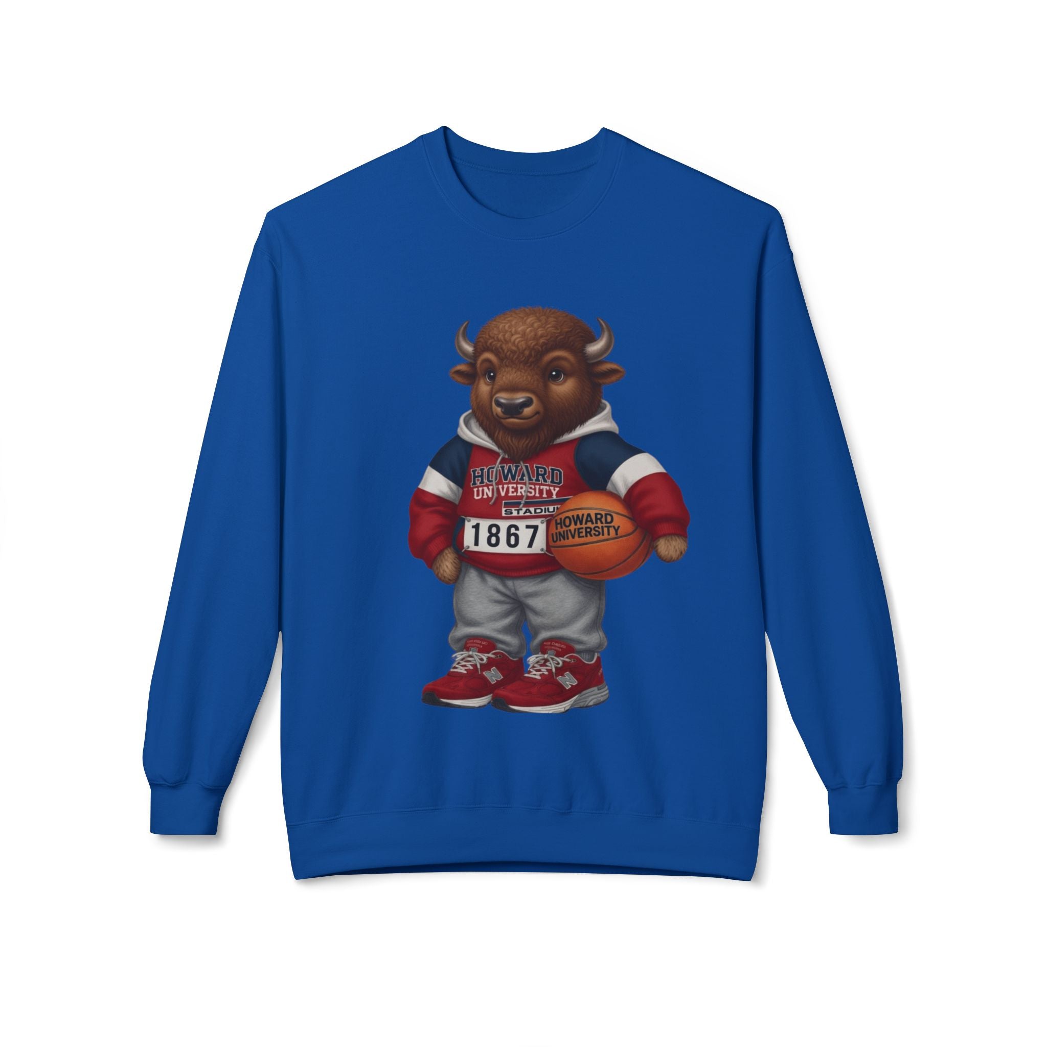Howard University- HBCU Polo Bear sweatshirt