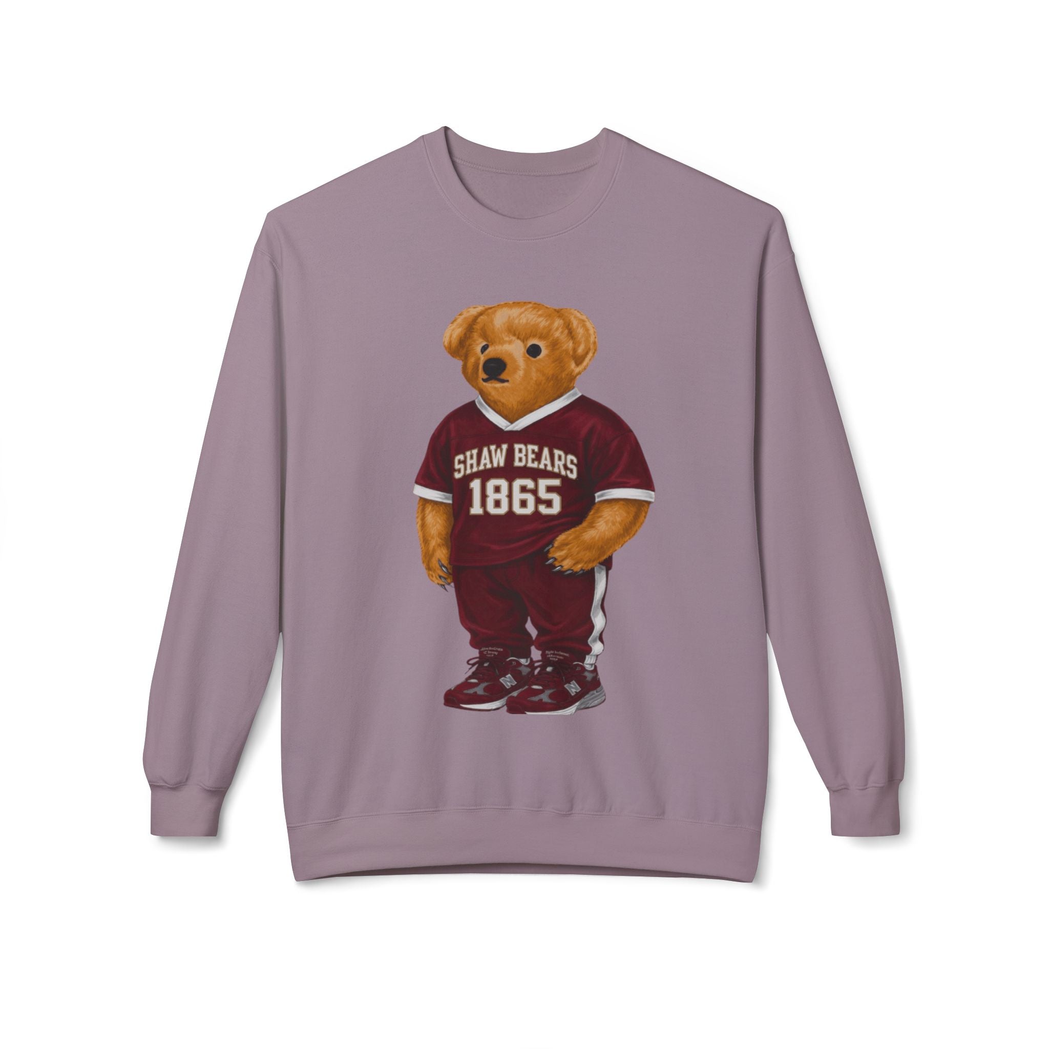 Shaw Bears Mascot Athletic Uniform- HBCU Polo Bear sweatshirt