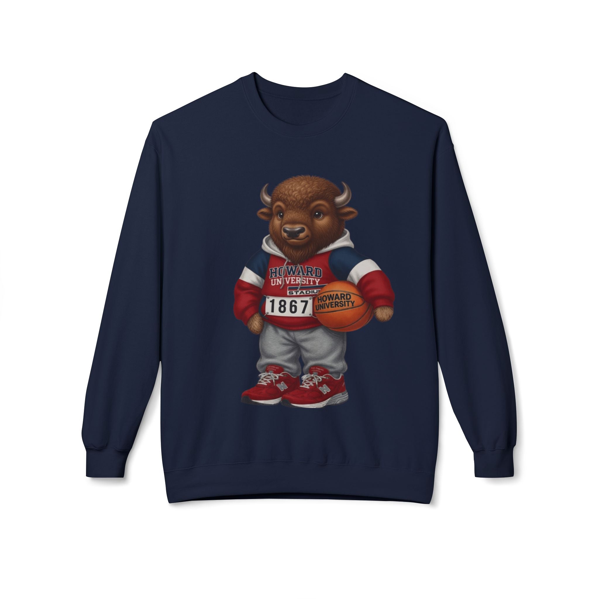 Howard University- HBCU Polo Bear sweatshirt