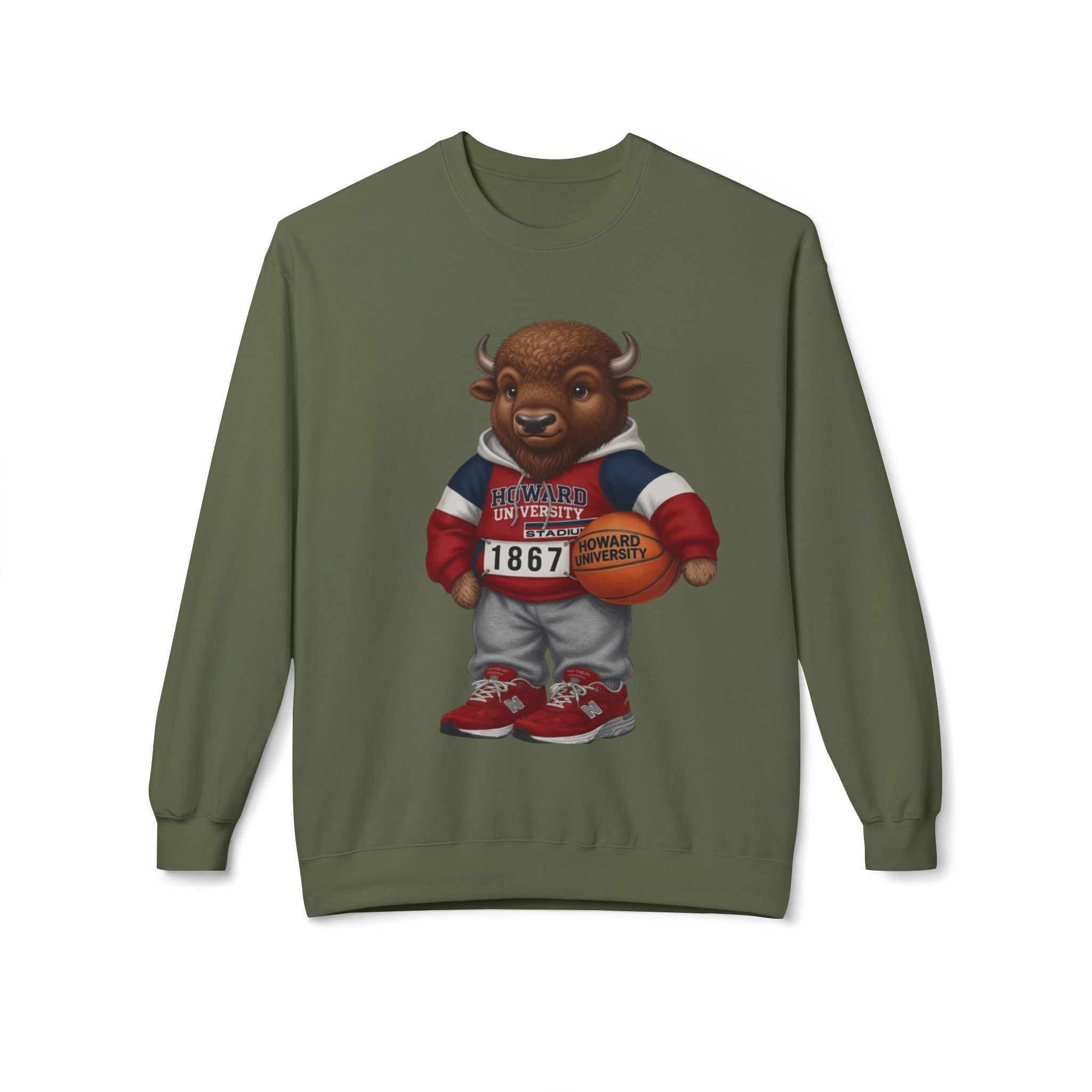 Howard University- HBCU Polo Bear sweatshirt