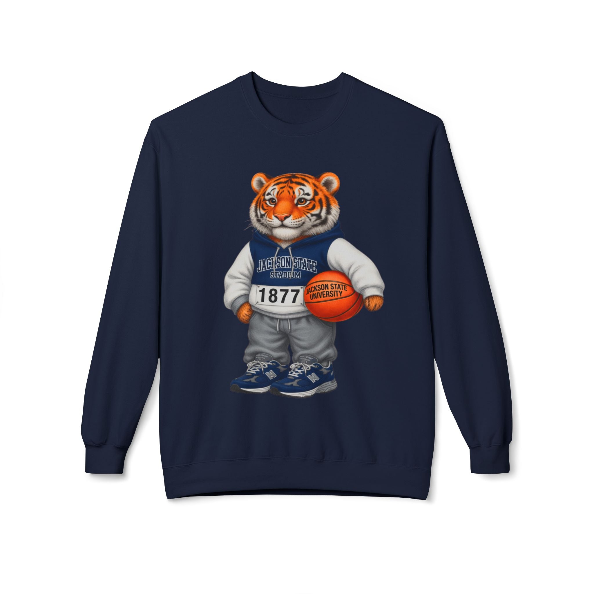 Jackson State Tiger Mascot- HBCU Polo Bear sweatshirt