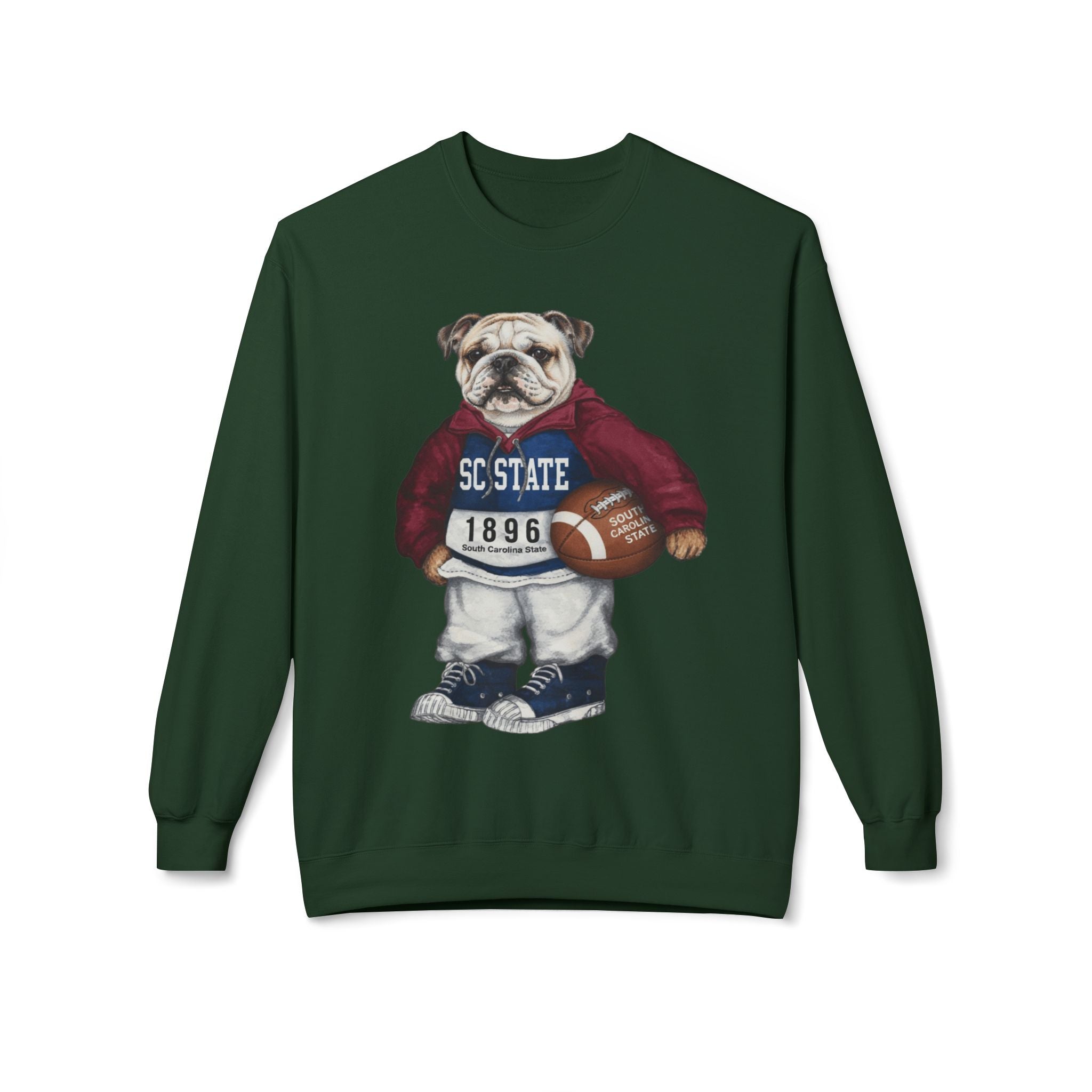 SC State Bulldog Mascot- HBCU Polo Bear sweatshirt