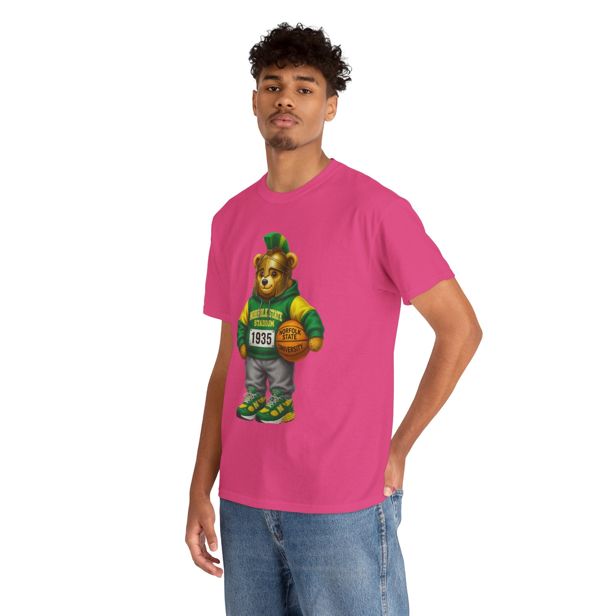 Norfolk State Spartan Bear - HBCU Tee Shirt