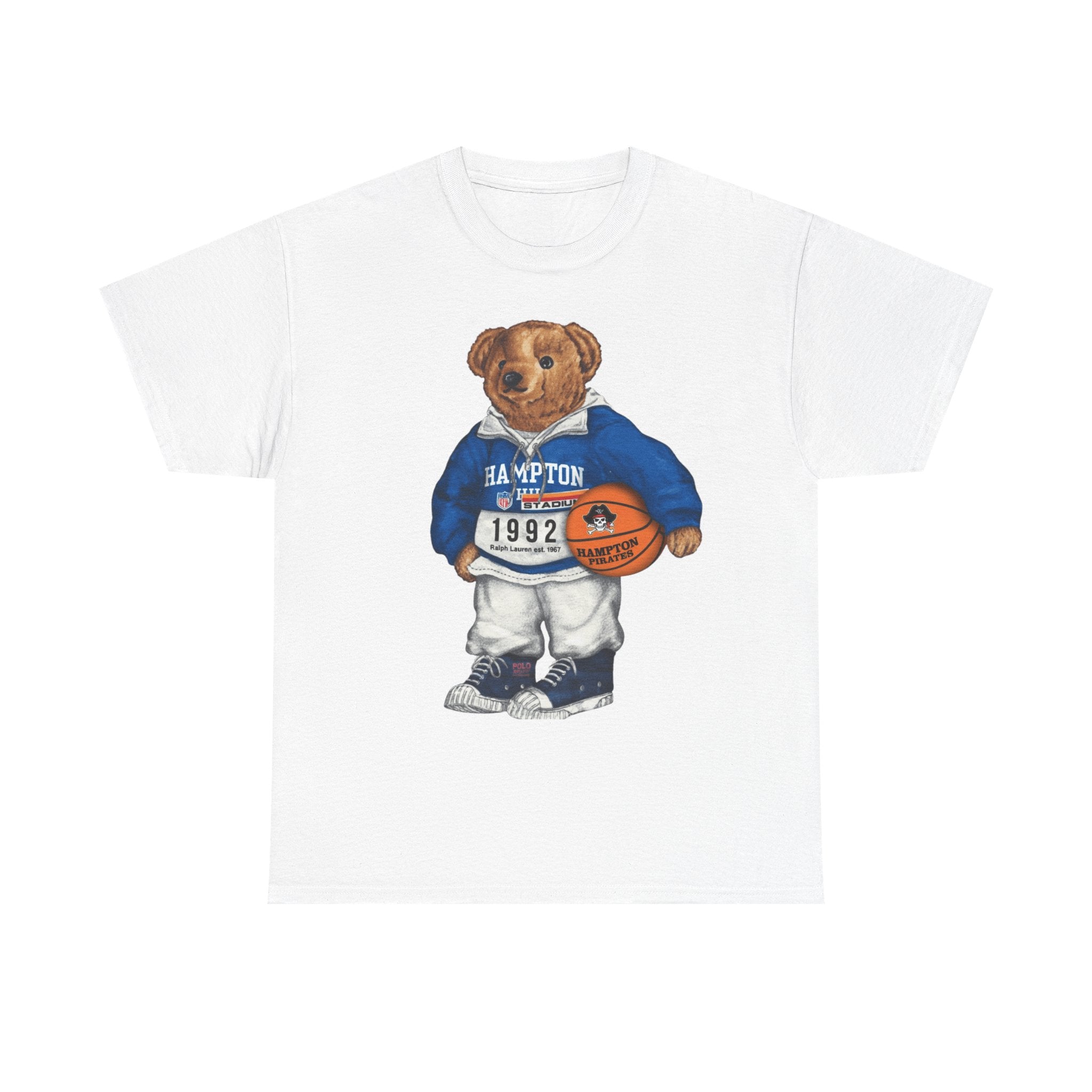Hampton University Bear Basketball 1992 Edition HBCU Tee Shirt
