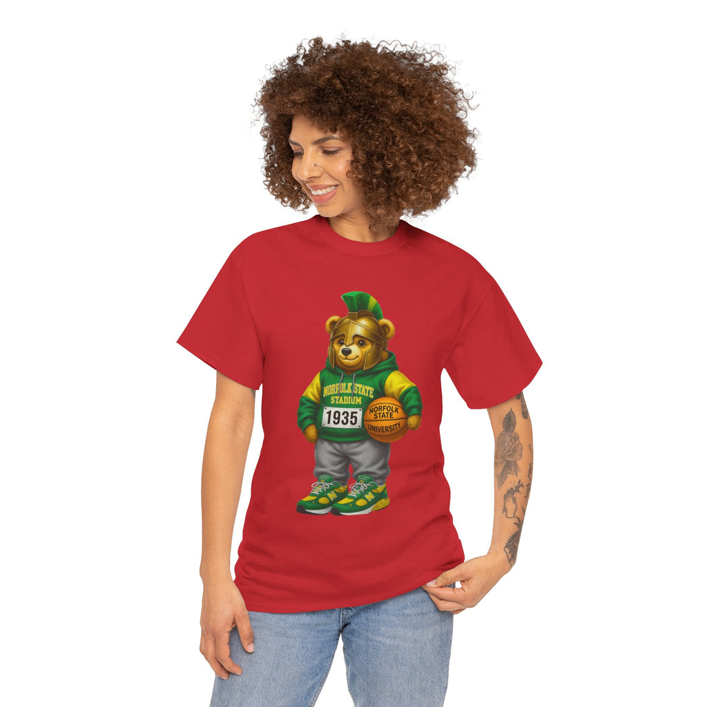 Norfolk State Spartan Bear - HBCU Tee Shirt