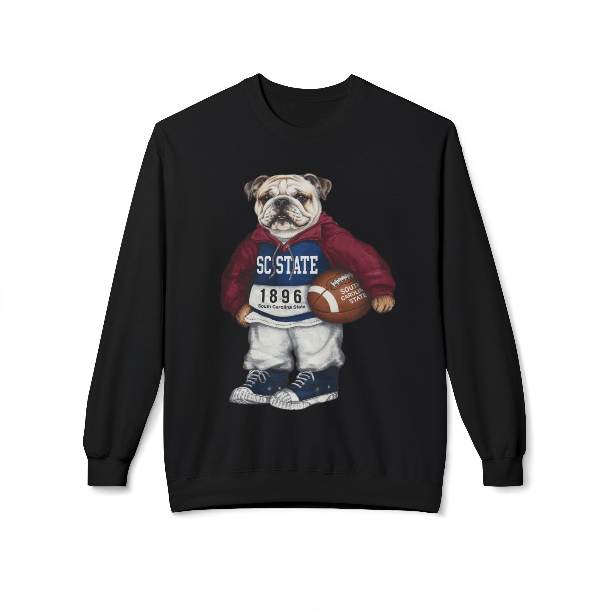 SC State Bulldog Mascot- HBCU Polo Bear sweatshirt