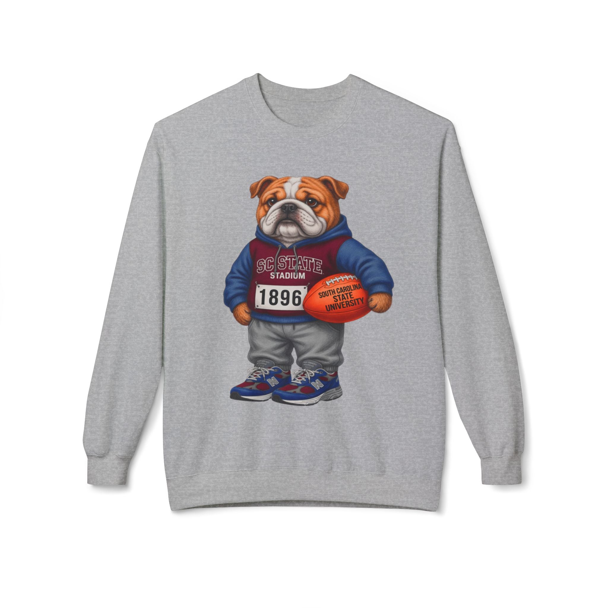 SC State Stadium Bulldog Mascot- HBCU Polo Bear sweatshirt