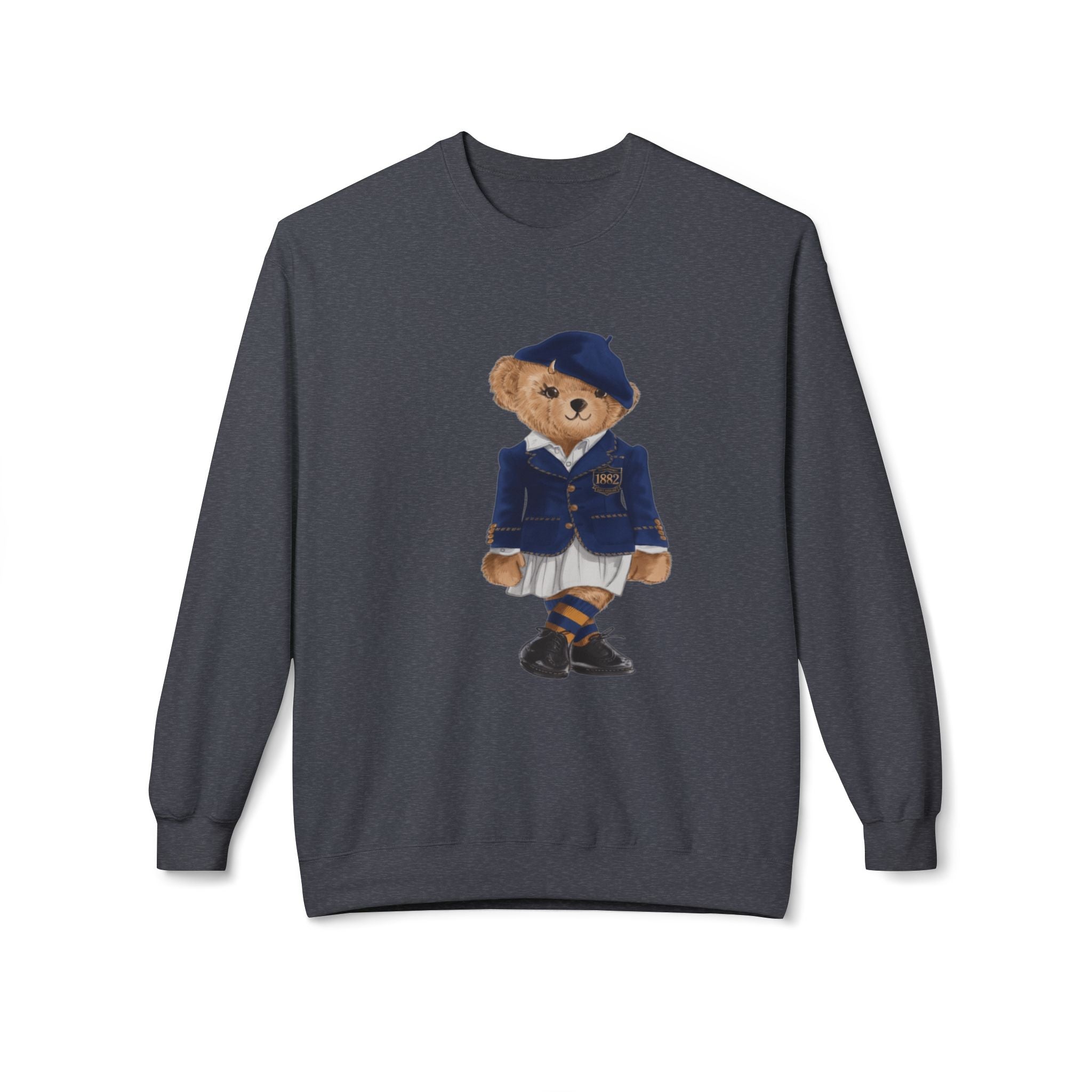 VSU Polo Bear Sweatshirt | Virginia State University Trojans Teddy | Vintage Prep HBCU Bear |