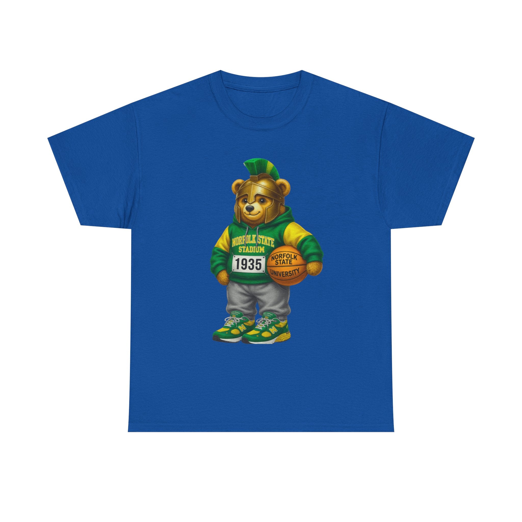 Norfolk State Spartan Bear - HBCU Tee Shirt