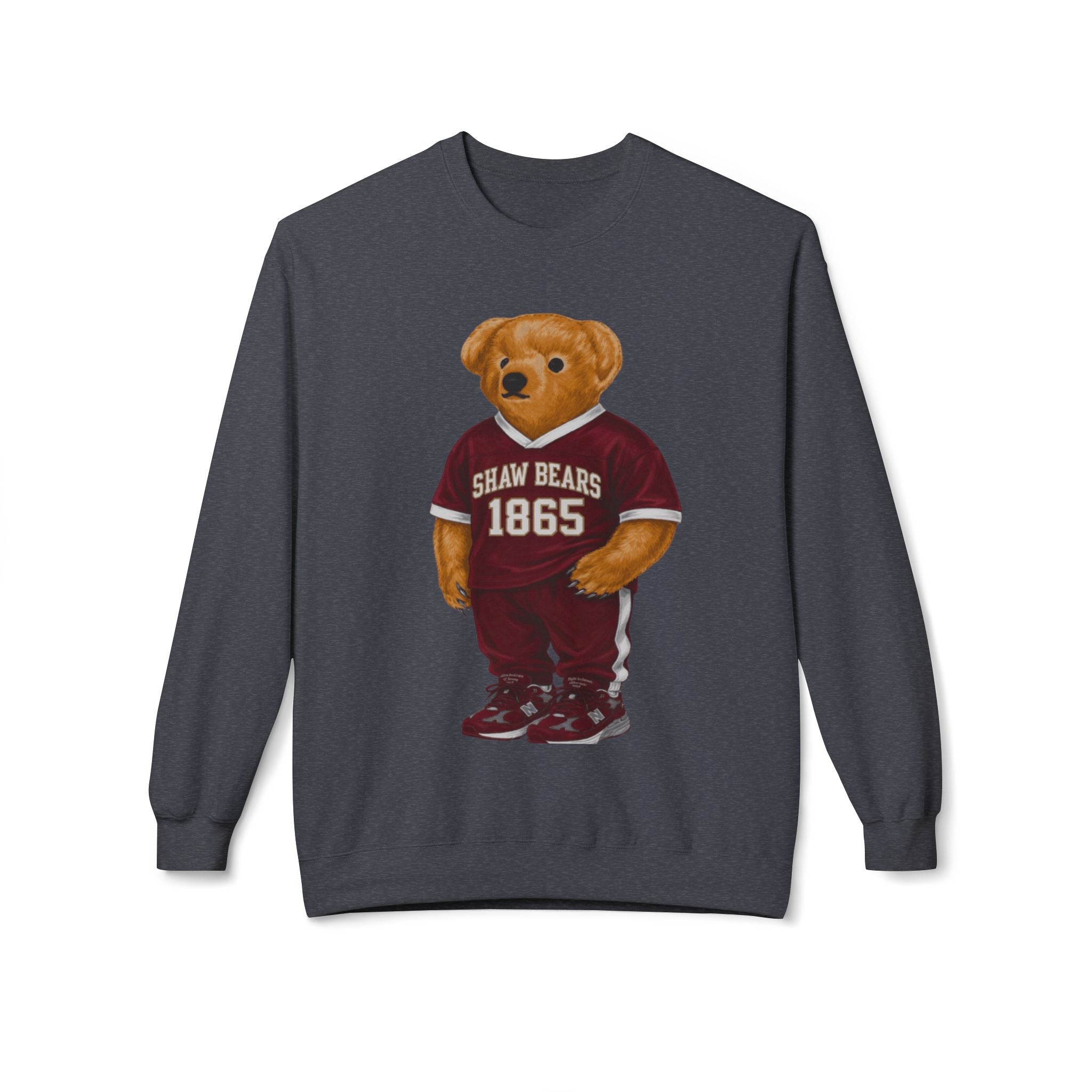 Shaw Bears Mascot Athletic Uniform- HBCU Polo Bear sweatshirt
