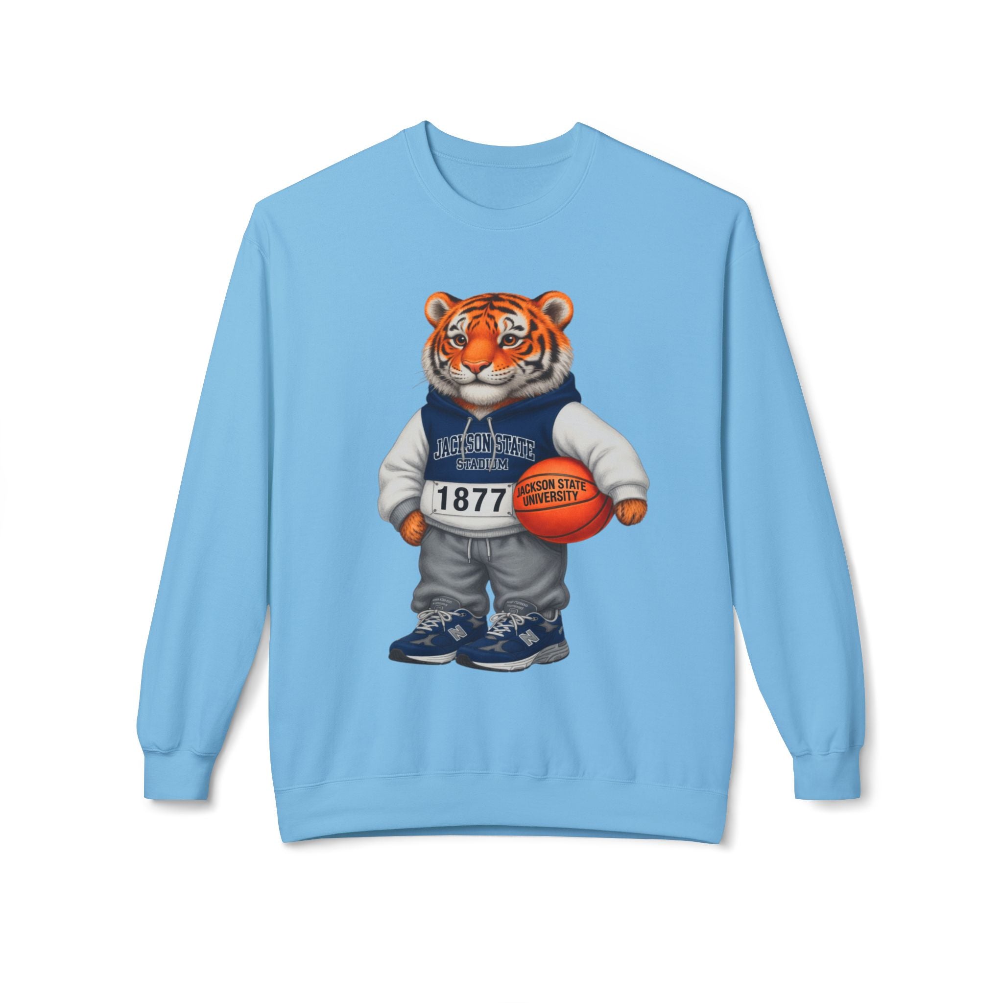 Jackson State Tiger Mascot- HBCU Polo Bear sweatshirt