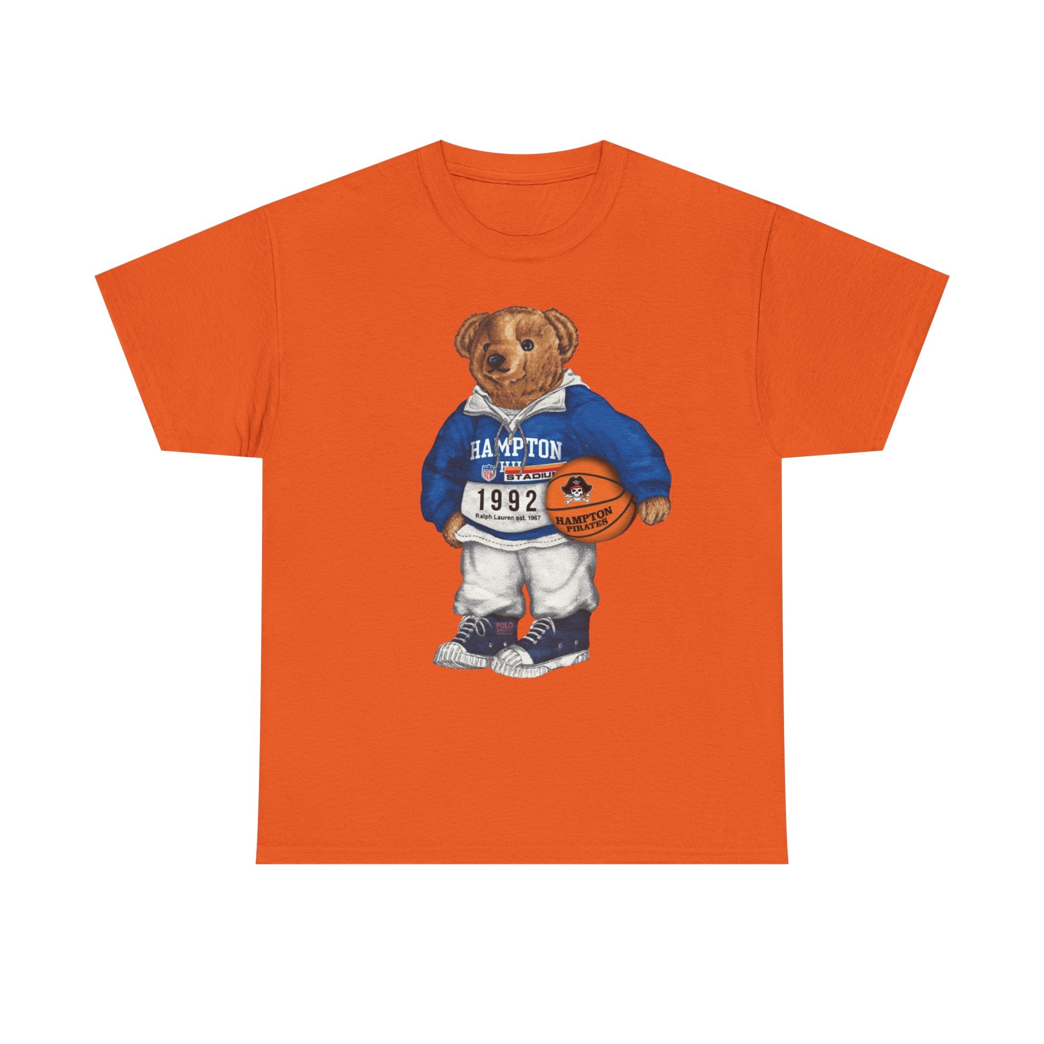 Hampton University Bear Basketball 1992 Edition HBCU Tee Shirt