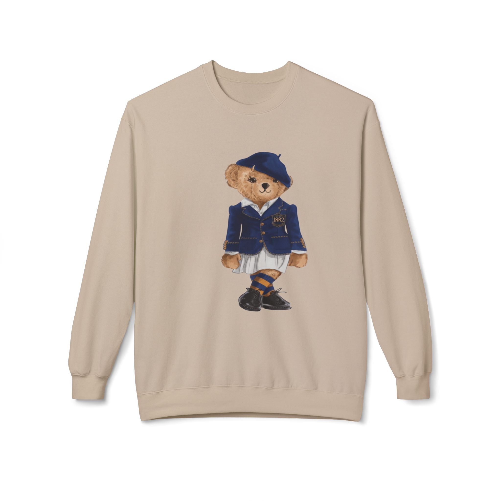 VSU Polo Bear Sweatshirt | Virginia State University Trojans Teddy | Vintage Prep HBCU Bear |