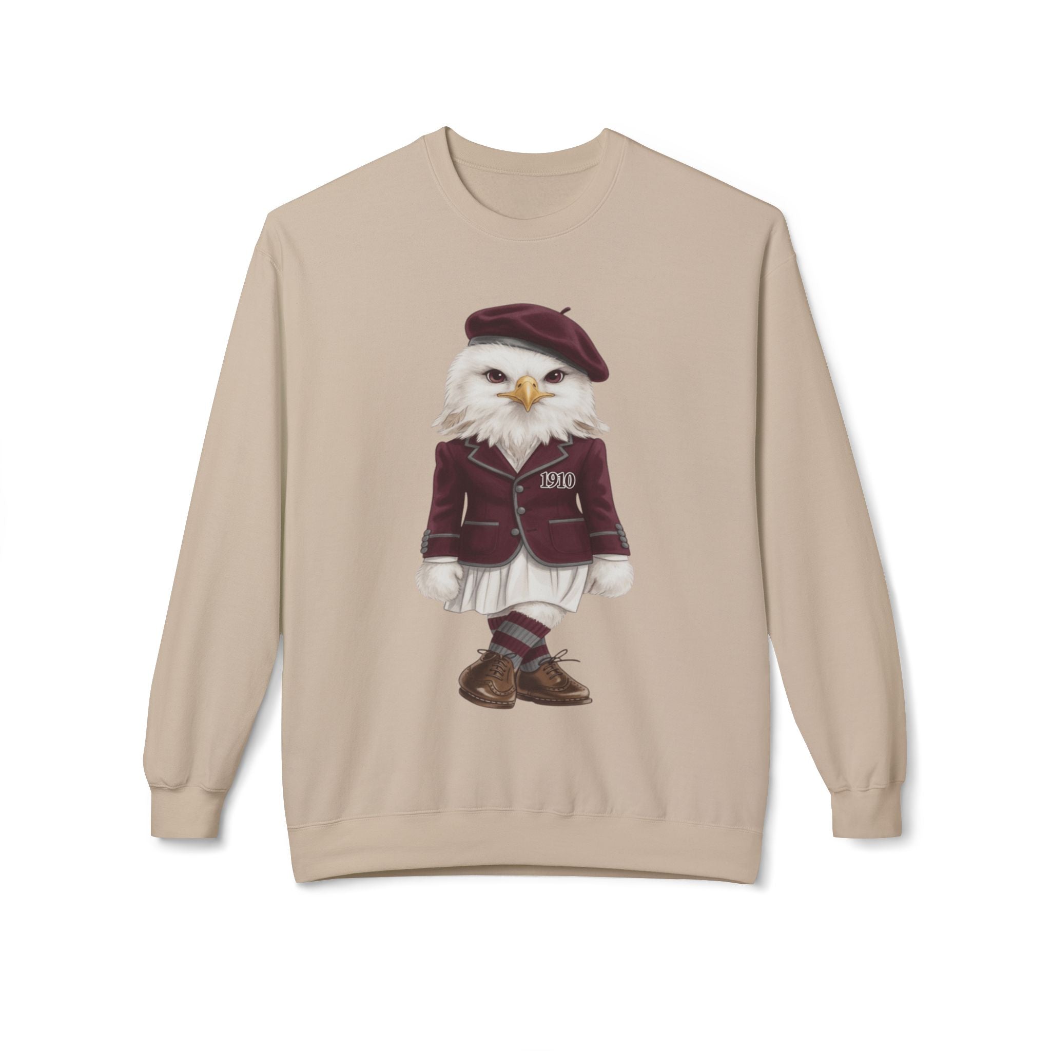 NCCU  Lady Eagle of 1910- HBCU Polo Bear sweatshirt