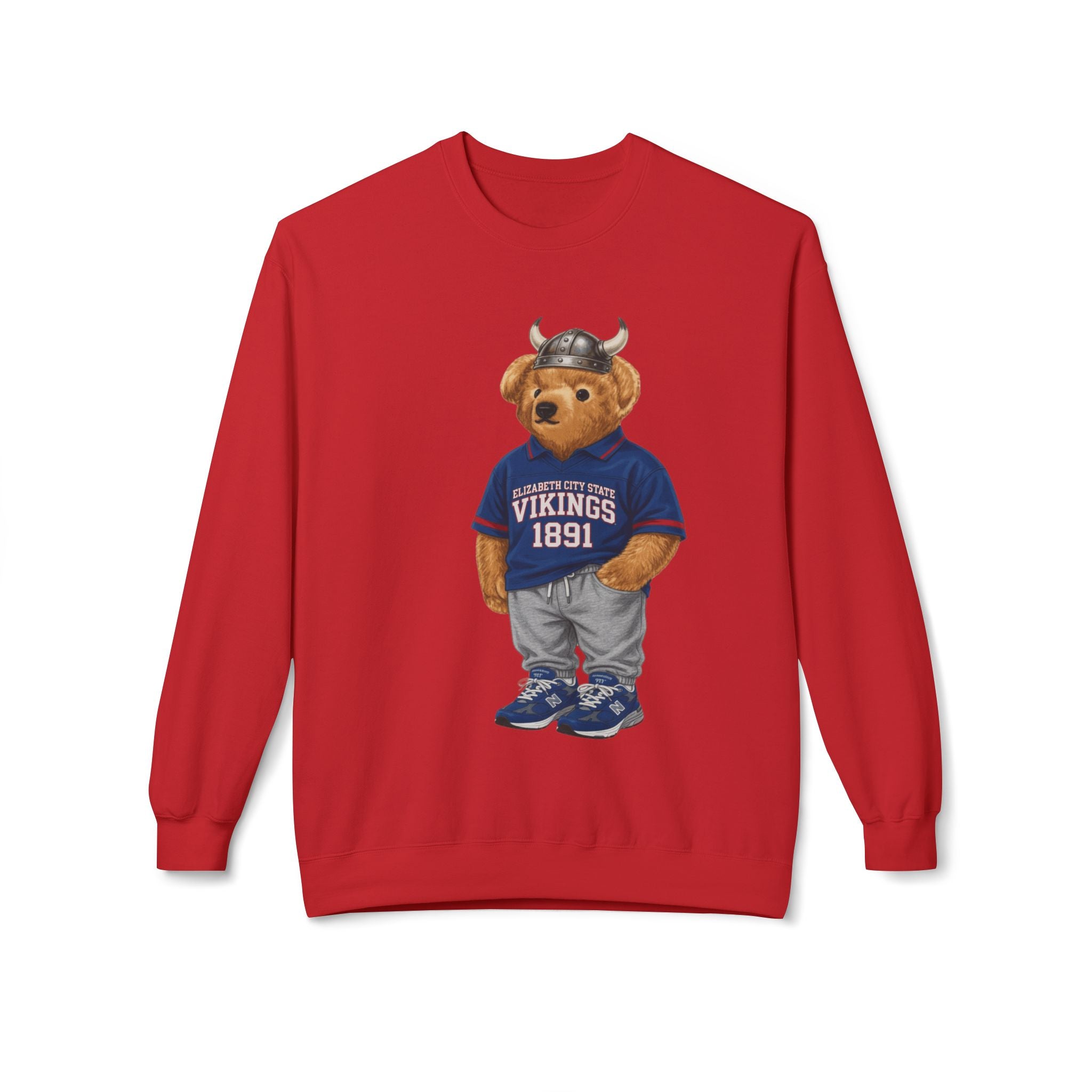 Viking Bear Mascot- HBCU Polo Bear sweatshirt