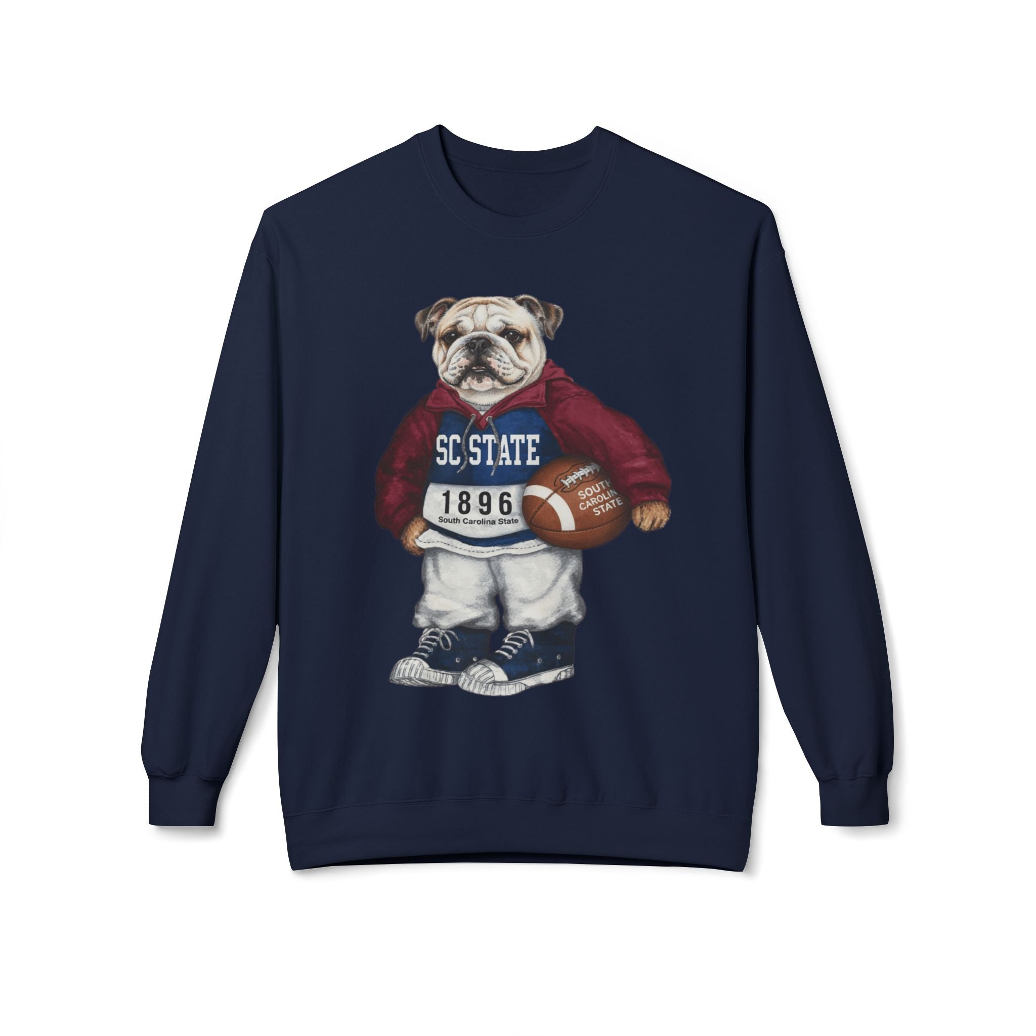 SC State Bulldog Mascot- HBCU Polo Bear sweatshirt
