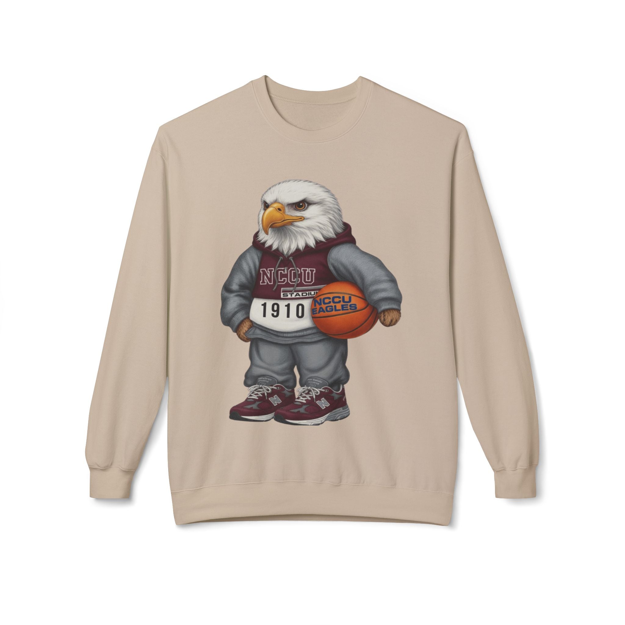 NCCU Eagles Mascot- HBCU Polo Bear sweatshirt