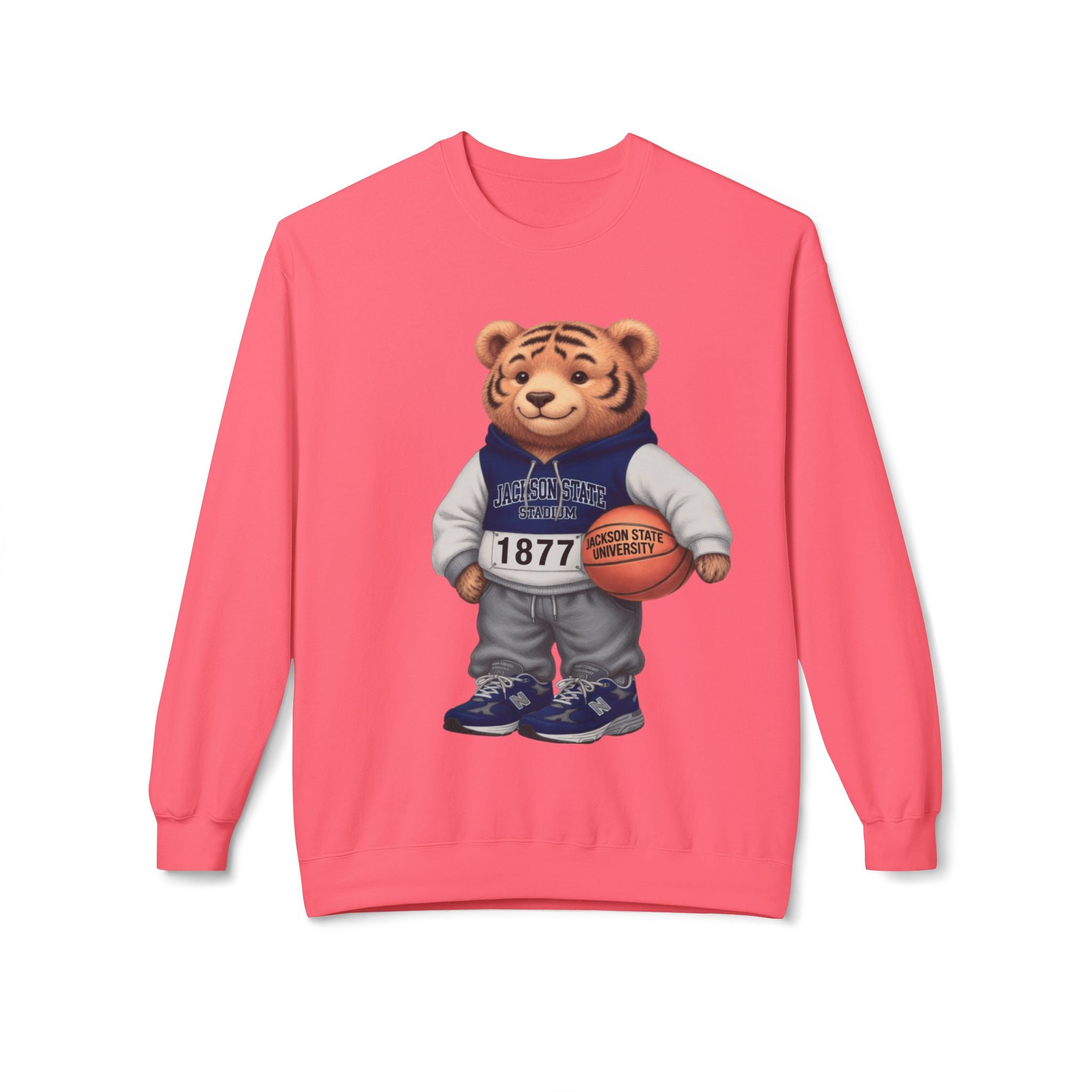 Jackson State Tiger Mascot- HBCU Polo Bear sweatshirt