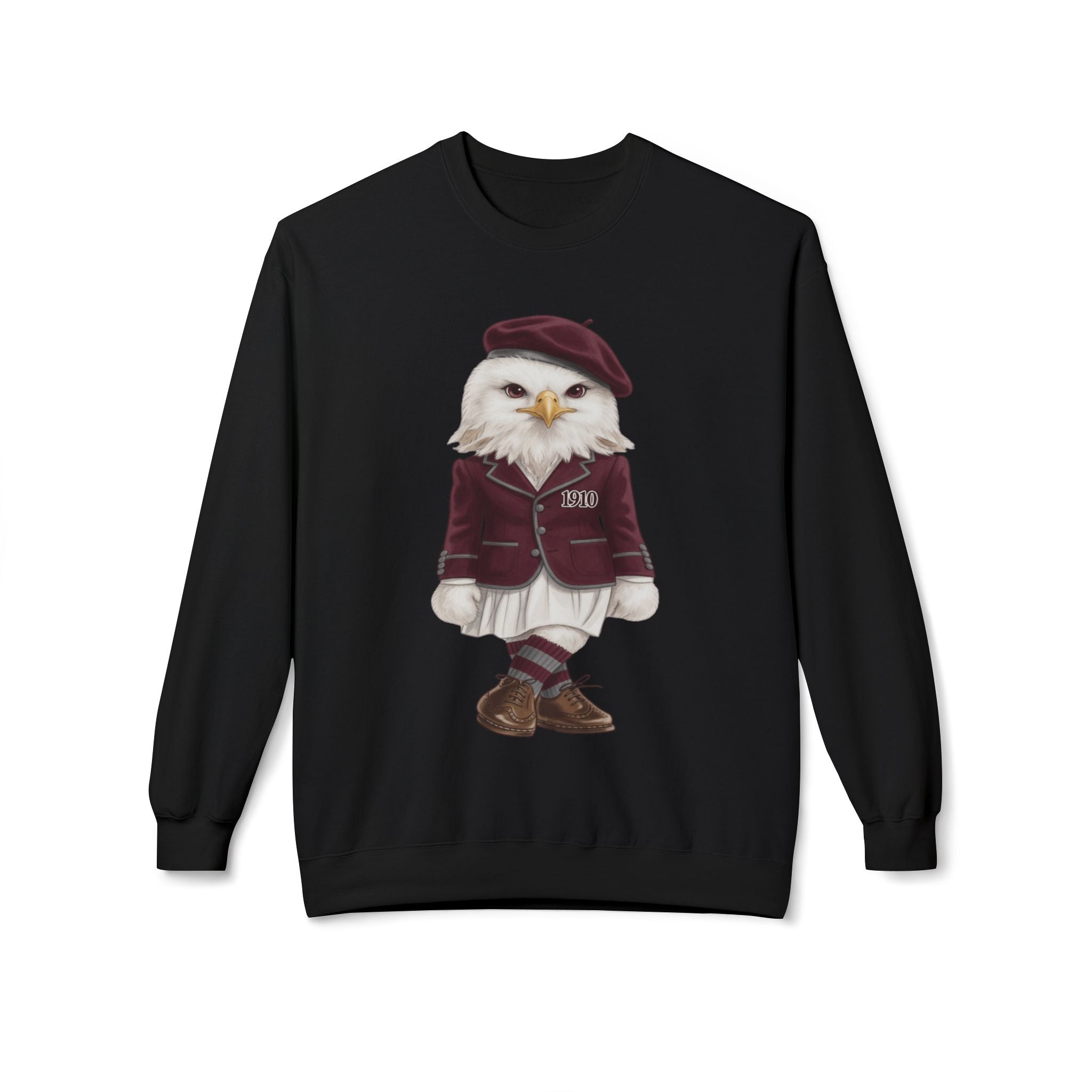 NCCU  Lady Eagle of 1910- HBCU Polo Bear sweatshirt
