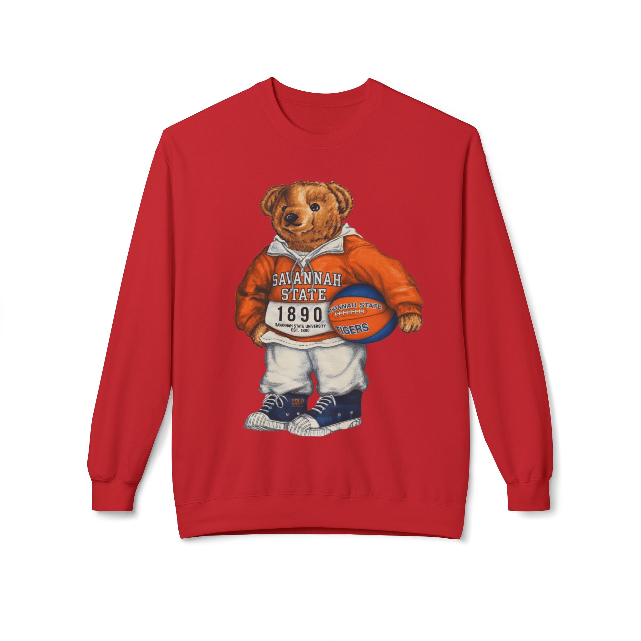 Savannah State Tigers Mascot- HBCU Polo Bear sweatshirt