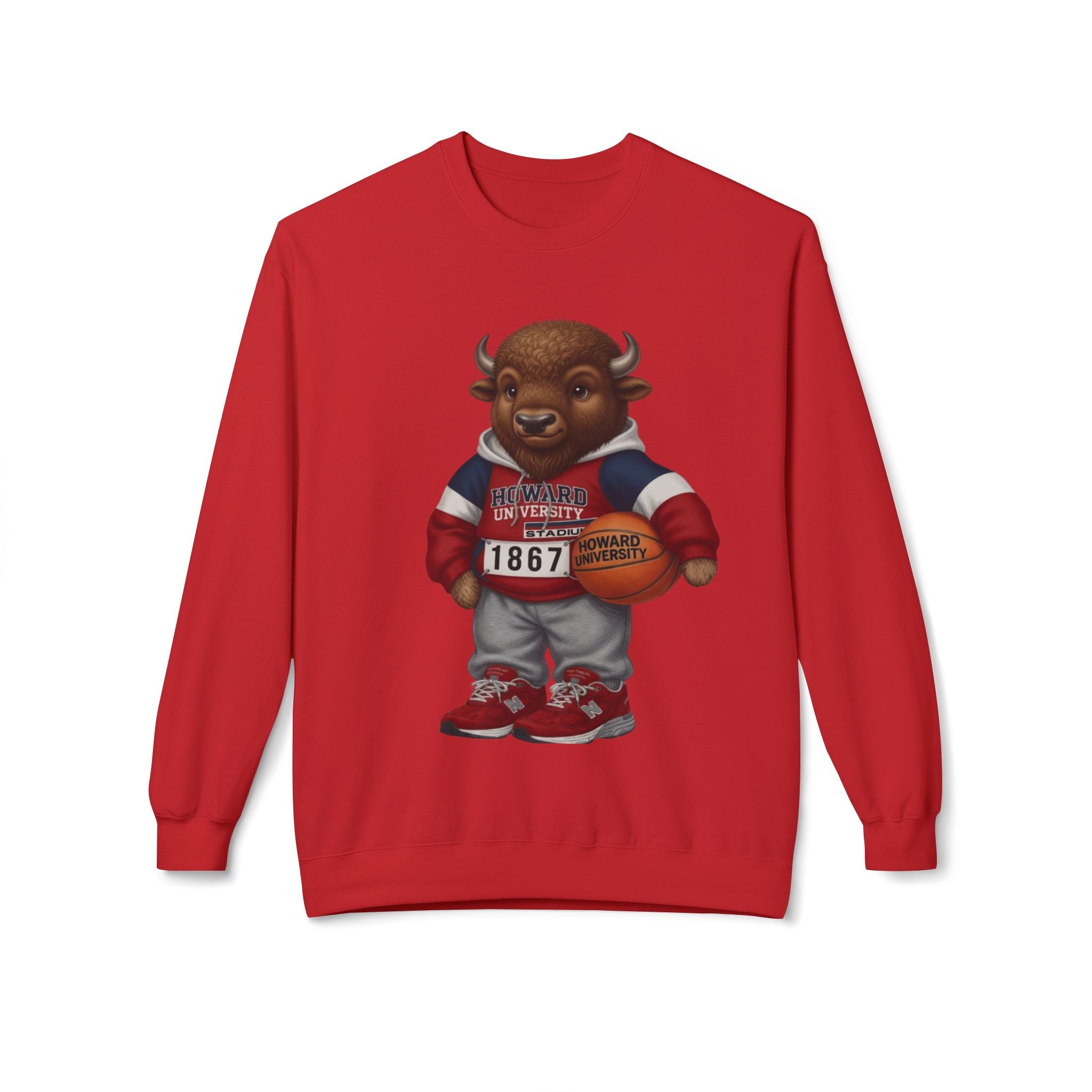 Howard University- HBCU Polo Bear sweatshirt