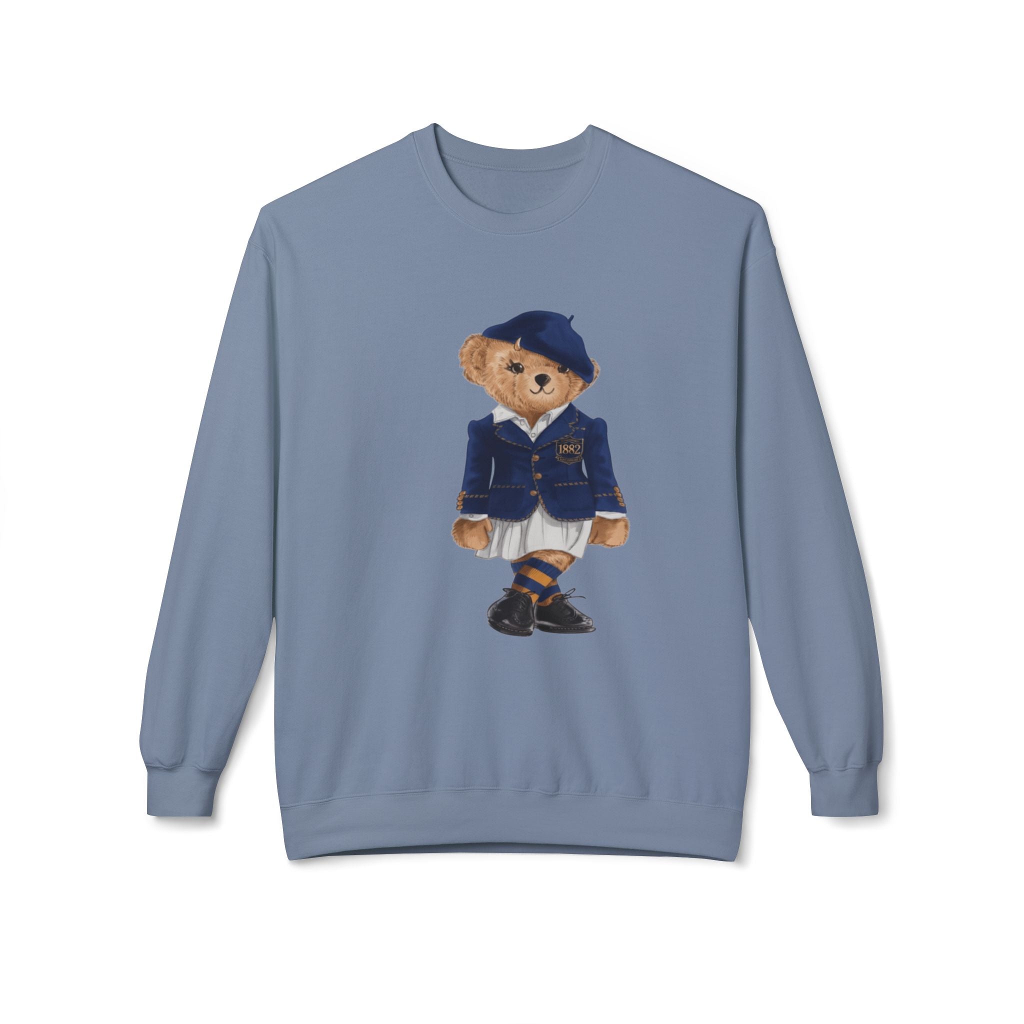 VSU Polo Bear Sweatshirt | Virginia State University Trojans Teddy | Vintage Prep HBCU Bear |