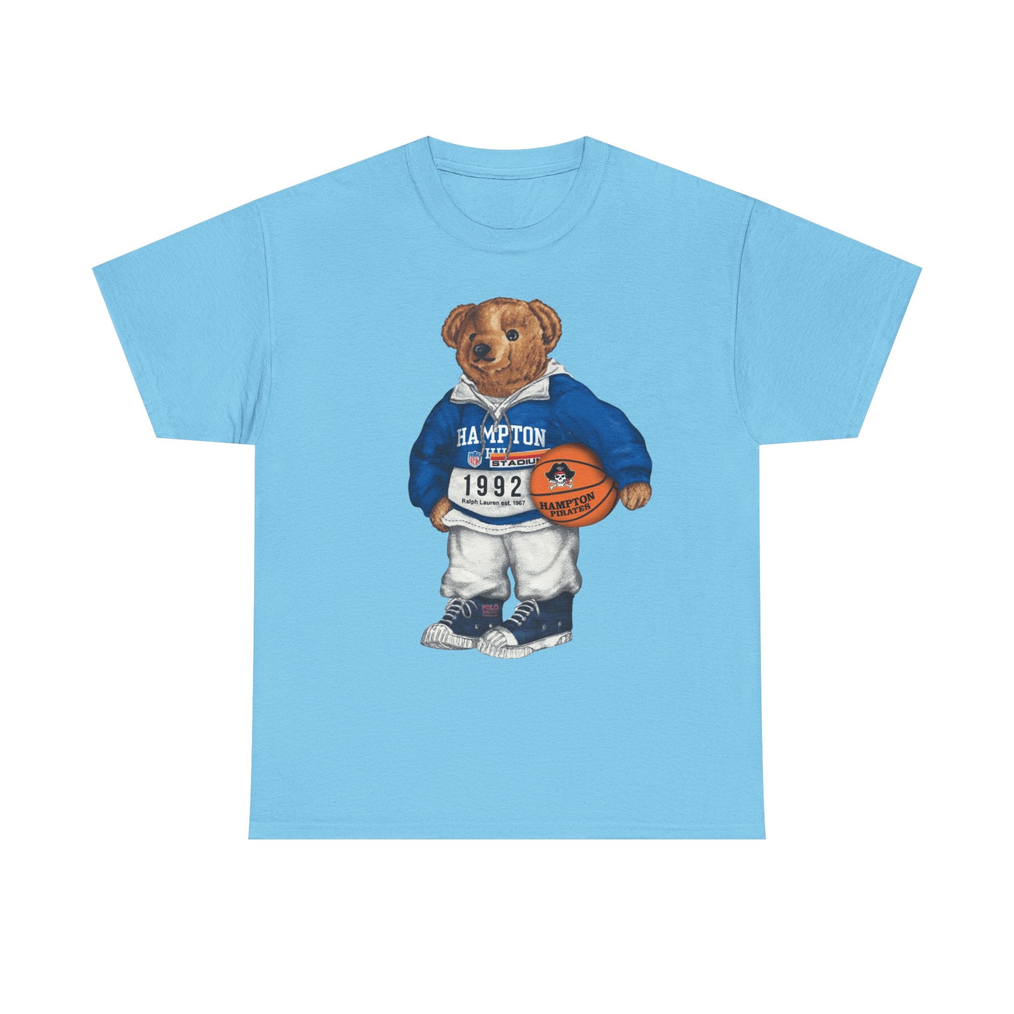 Hampton University Bear Basketball 1992 Edition HBCU Tee Shirt