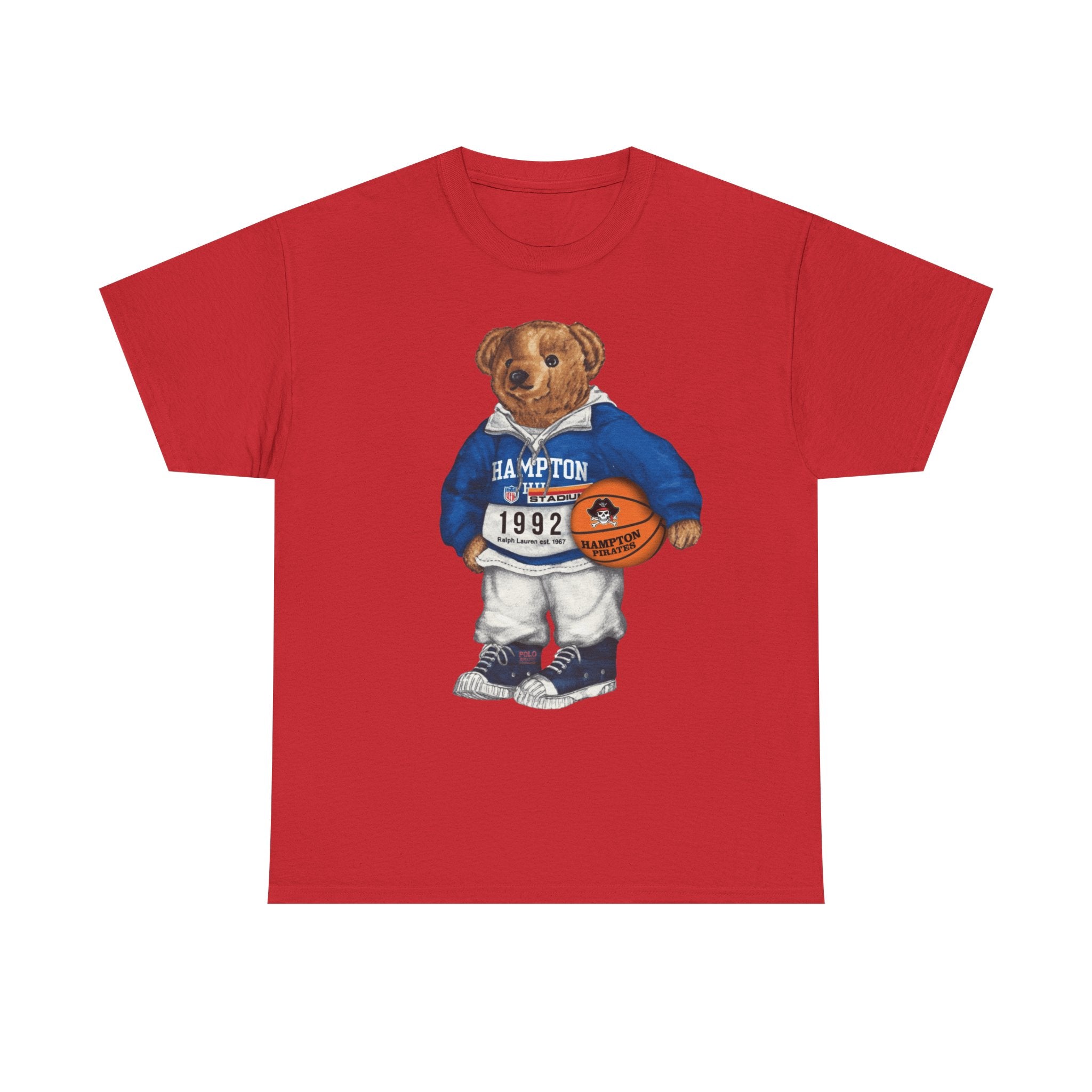 Hampton University Bear Basketball 1992 Edition HBCU Tee Shirt