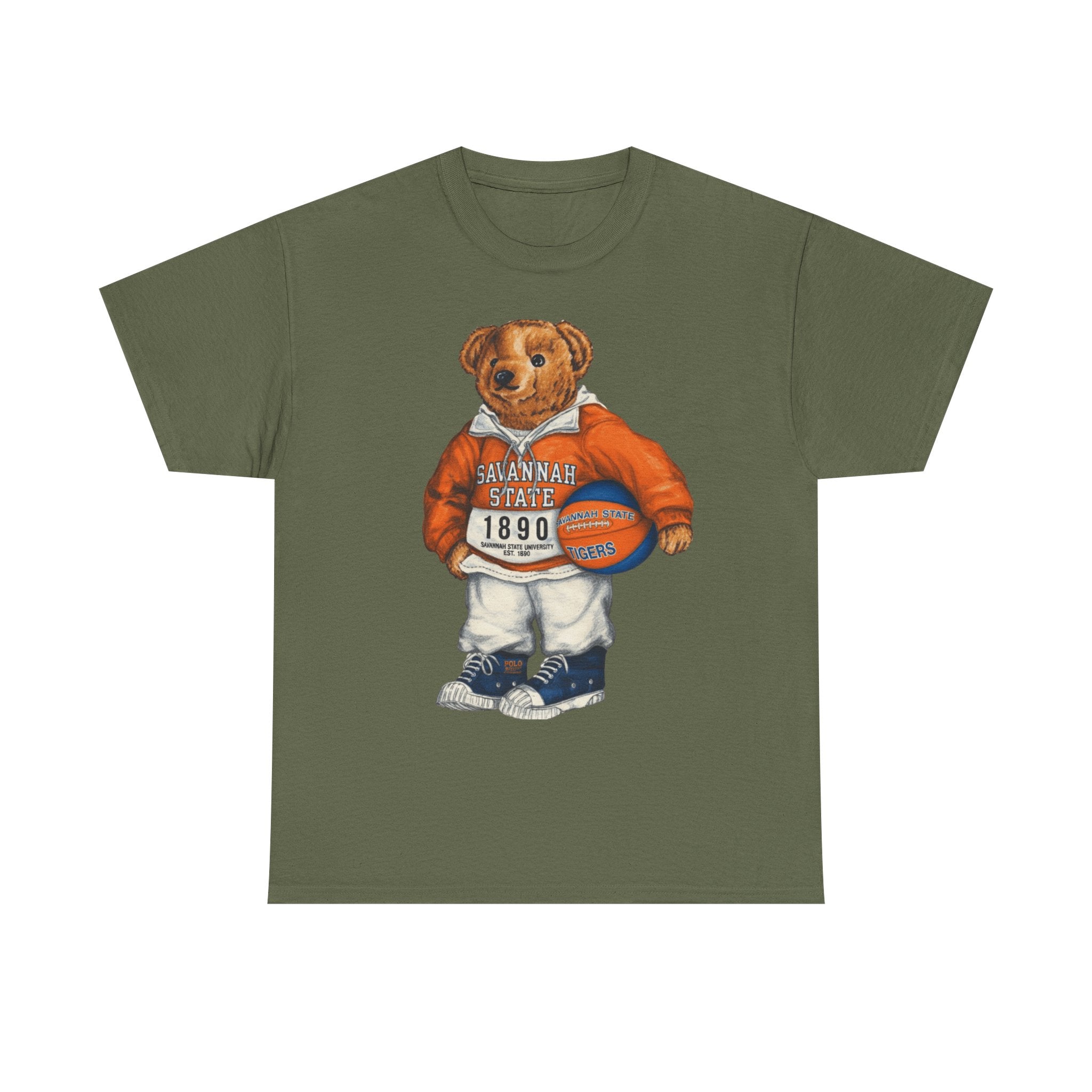 Savannah State Polo Bear Edition.5jpg- HBCU Tee Shirt