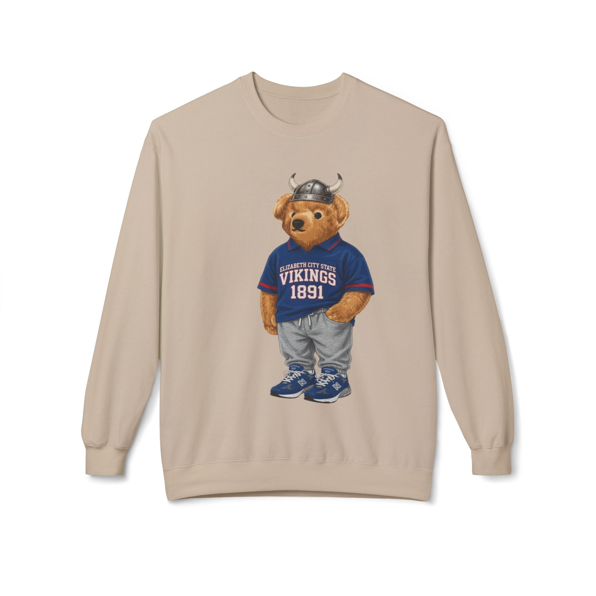 Viking Bear Mascot- HBCU Polo Bear sweatshirt