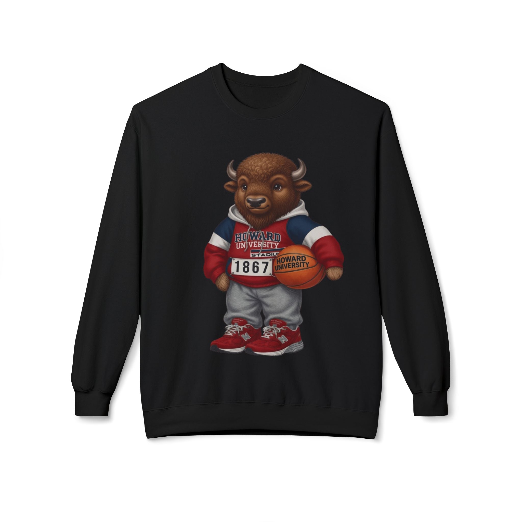 Howard University- HBCU Polo Bear sweatshirt