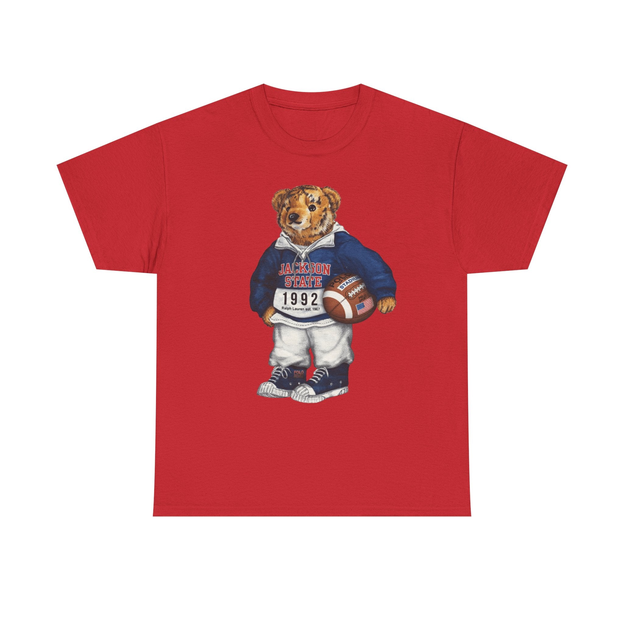 Jackson State Polo Bear Edition.5jpg- HBCU Tee Shirt