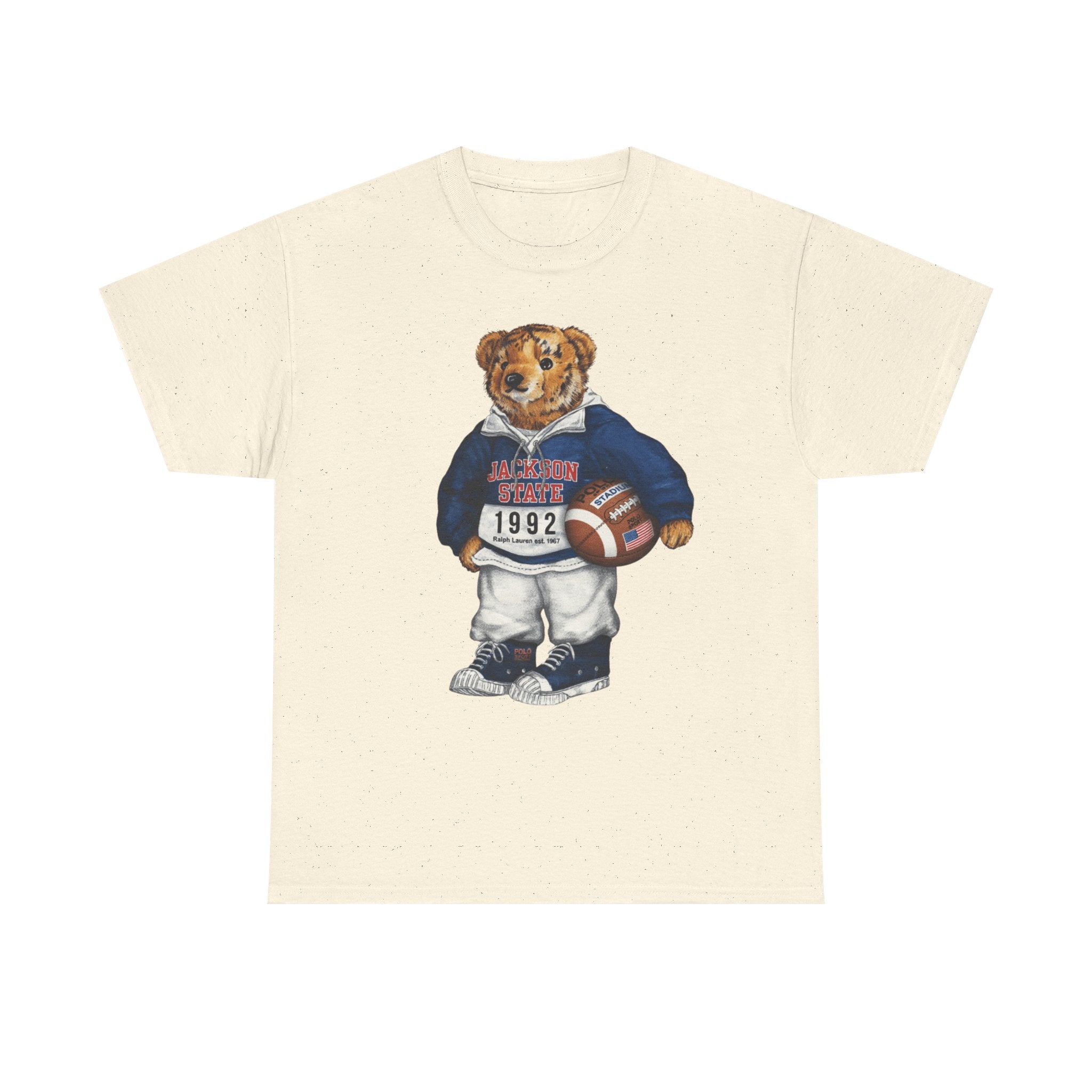 Jackson State Polo Bear Edition.5jpg- HBCU Tee Shirt