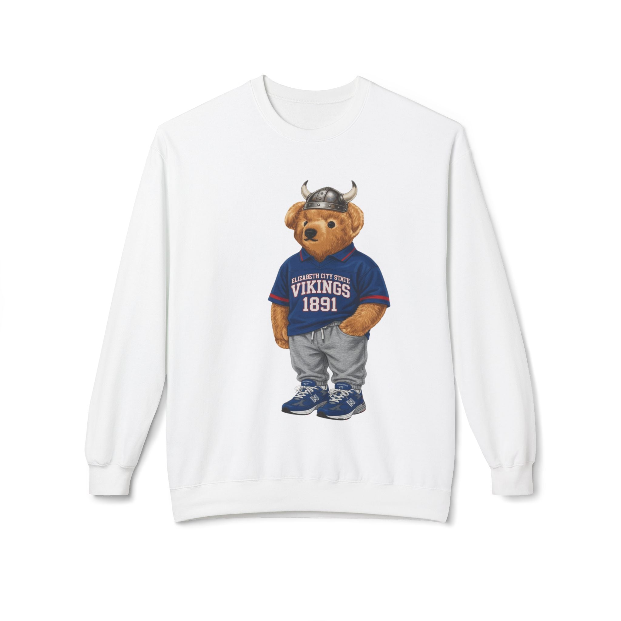 Viking Bear Mascot- HBCU Polo Bear sweatshirt
