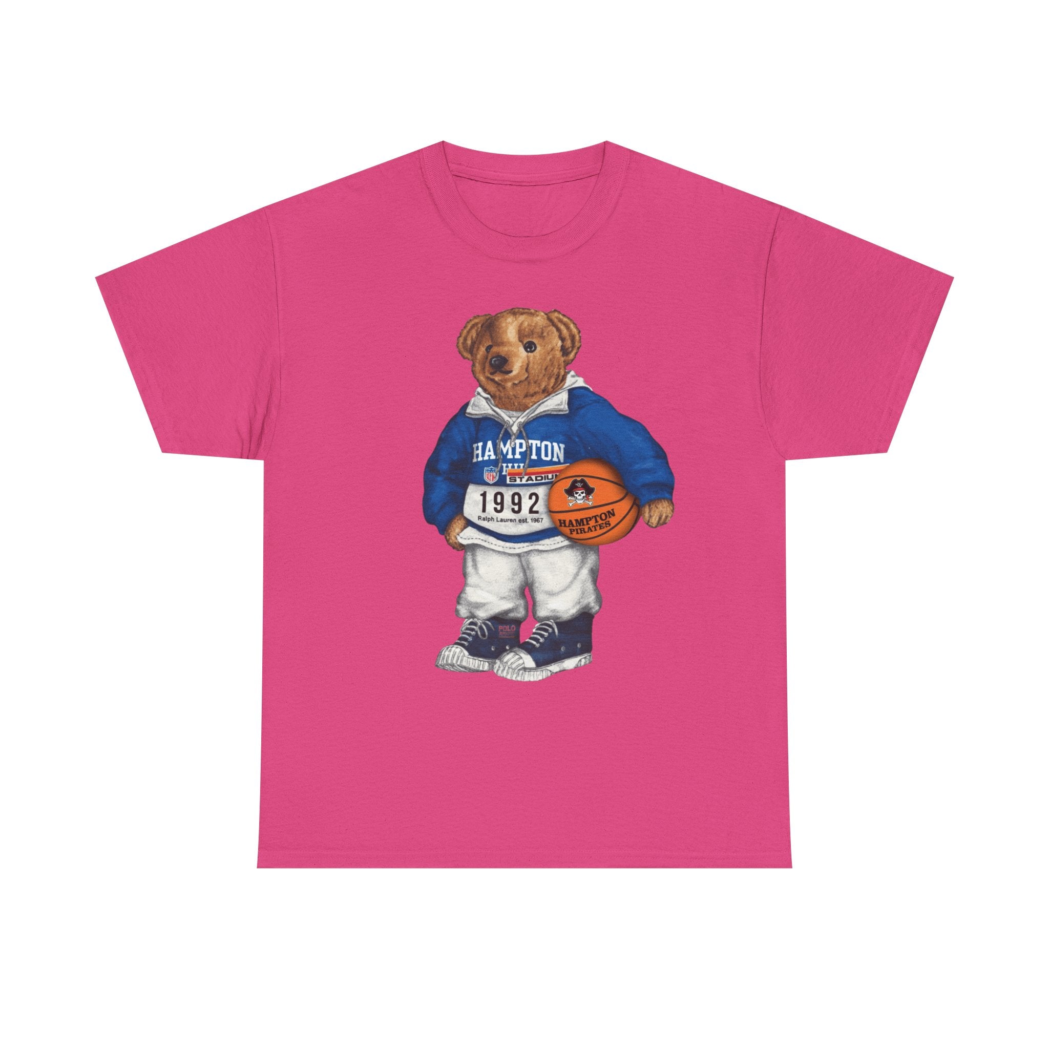 Hampton University Bear Basketball 1992 Edition HBCU Tee Shirt