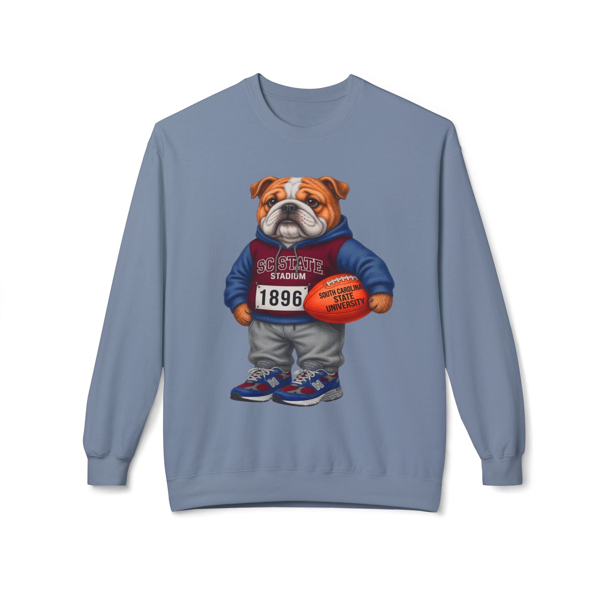 SC State Stadium Bulldog Mascot- HBCU Polo Bear sweatshirt